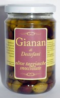 Olive taggiasche denocciolate sott'olio